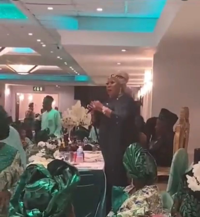 Moment Celebrant Ordered Guests to Leave Her Party for Not Buying Aso-Ebi