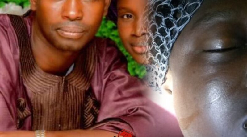 Sunday and his late wife, Tosin