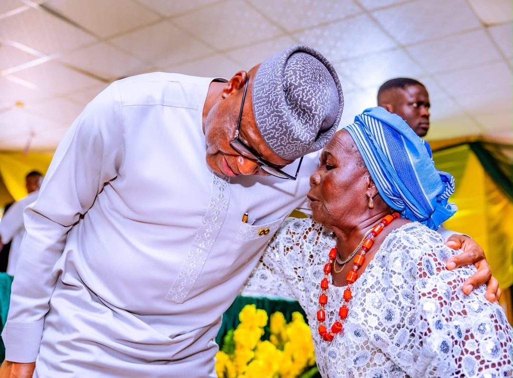 Gov Oyebanji & Mama Morenike Alufoge