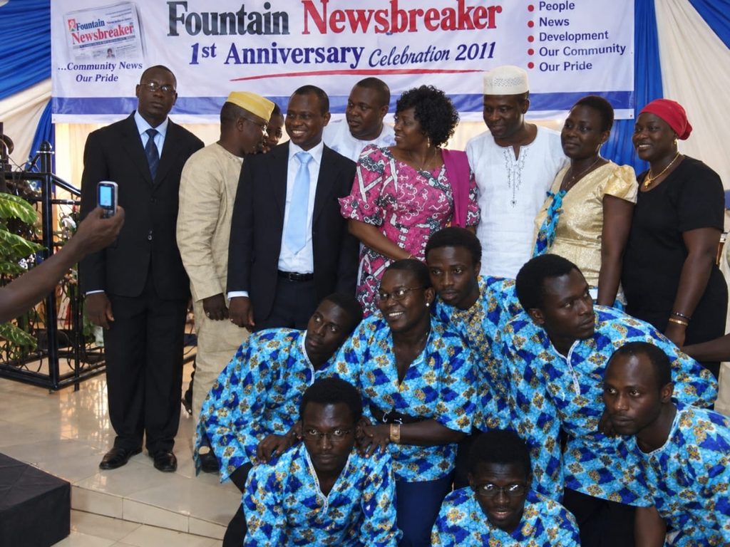 Fountain Newsbreaker Anniversary 