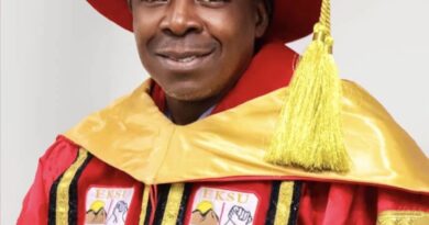 EKSU VC, Professor Joseph Babatola Ayodele