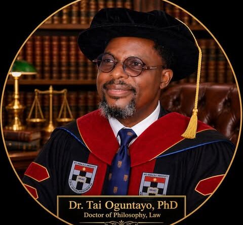 Dr Tai Oguntayo, Founder, ATOF
