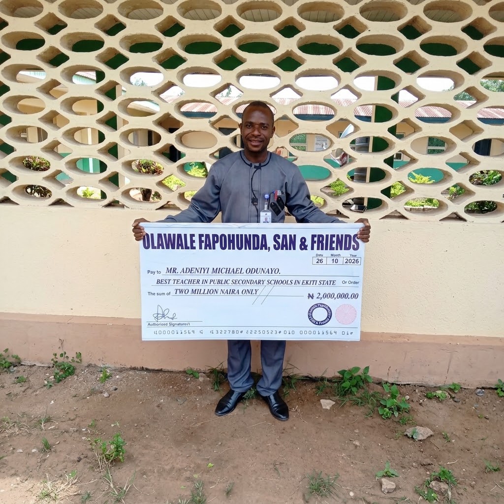 Fapohunda, SAN, Announces ₦2 Million Support for Ekiti State’s 2026 Best Teacher
