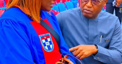 Gov Oyebanji with ABUAD Graduand